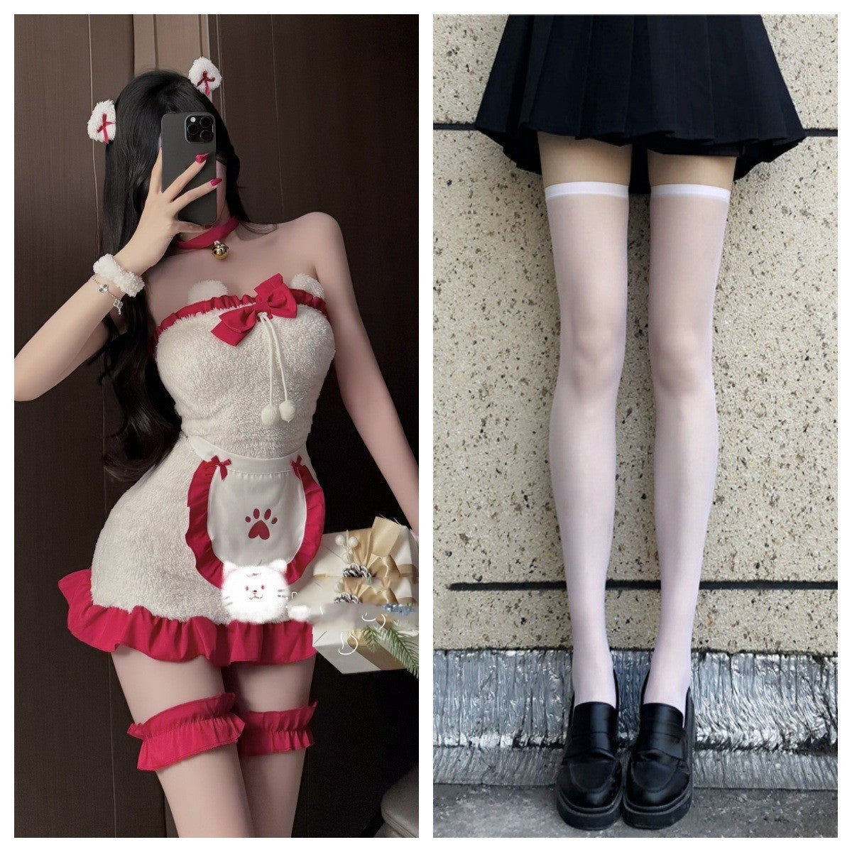 Tube Top Package Hip Christmas Dress