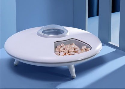 Stainless steel dog bowl with anti-slip base for food and water | YelloPaw