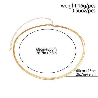 Multi-layer Sexy Snake Bone Tassel Five-pointed Star Waist Chain