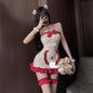 Tube Top Package Hip Christmas Dress